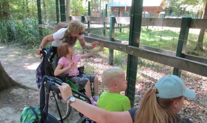 Besuch des Tier•parks "An den Eichen" in Schweinfurt: