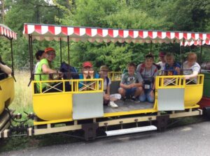 Unterwegs mit der Bimmel•bahn.