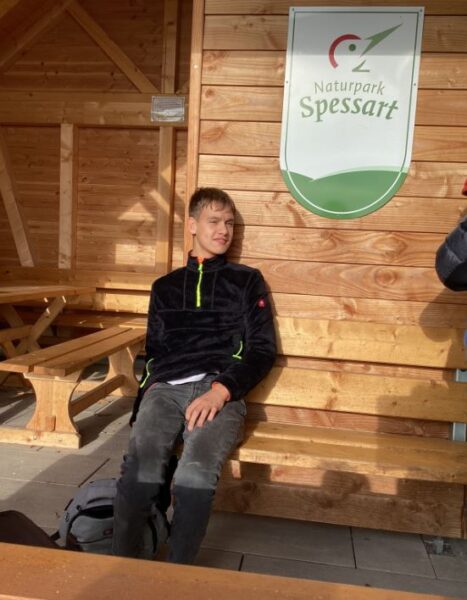 An der Schutzhütte in Marienbrunn haben wir uns eine Rast gegönnt.