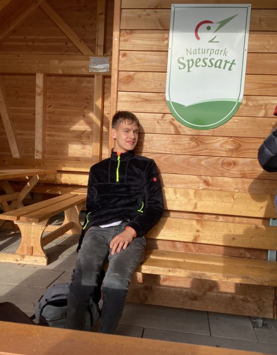 An der Schutzhütte in Marienbrunn haben wir uns eine Rast gegönnt.