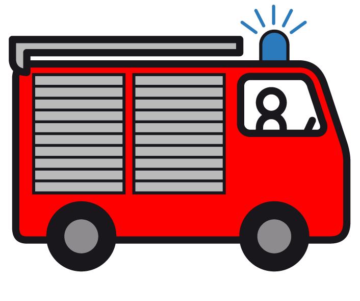 Klicke auf das Feuer•wehr•auto und Du kommst auf die Home•page der Frei•willgen Feuer•wehr Hafenlohr: